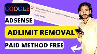 How To Remove Ad Limit From Adsense | Google AdSense Ads Limit Problem Solved | Ads Limit Solution