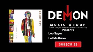 Leo Sayer - Let Me Know