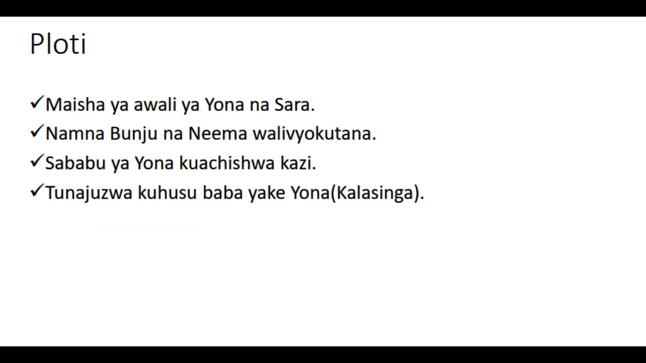 Nafasi ya Mbinu Rejeshi katika Bembea ya Maisha