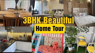 My 3BHK House Tour 🏠| Indian Home Tour 💕| Living room, Bedroom ,Kitchen decor idea | New Home Tour