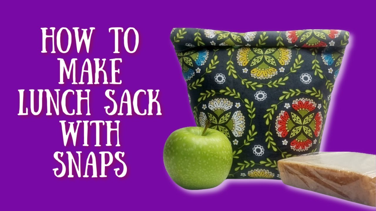 Craft: Easy Reusable Snack Bag - See Vanessa Craft