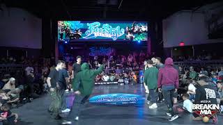 FREESTYLE SESSION 2021 | 5 vs 5 TOP 16 | Raw Materials vs Rock Force | BREAKINMIA