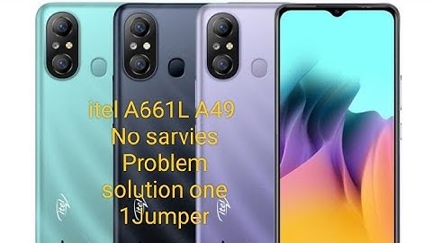 itel A49 A661L no sarvies problem 1jumper