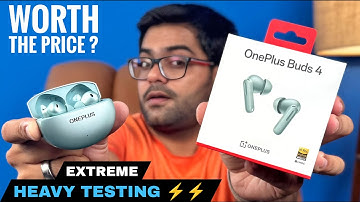 OnePlus Buds 4 Extreme Heavy Testing ⚡⚡ Worth the Price ??