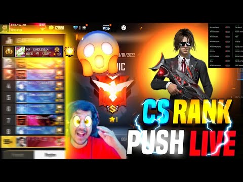 🔴LIVE  NEW CS RANKED SESSION PUSH 👀👀  #freefire #live #freefirelive #classyff #nonsropgaminglive