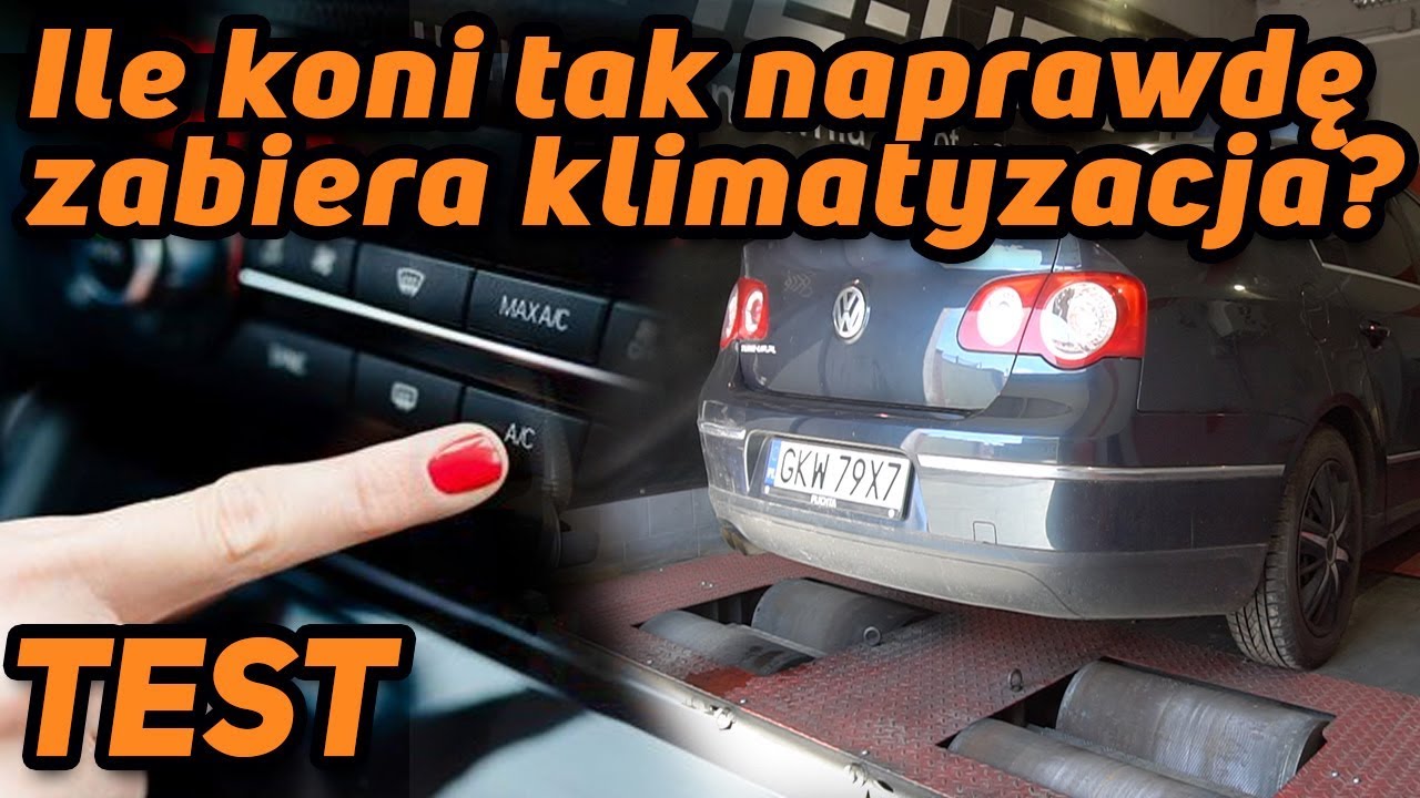 Ile koni tak naprawdę zabiera klimatyzacja? TEST!!!!