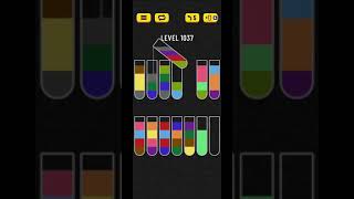 Water sort puzzle level 1037
