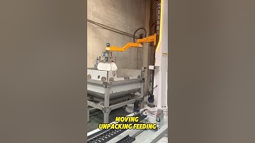 Moving Unpacking Feeding😎 #automation #machine #depalletizing #palletizer #robot#manufacturer #stack
