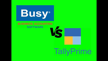 BUSY ACCOUNTING SOFTWARE vs TALLY ACCOUNTING