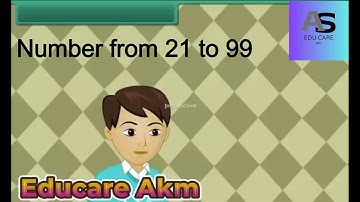 Class 1 math | Number from 21 to 99 | Chapter 7