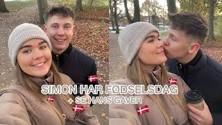 VLOG: SIMONS FØDSELSDAG + HVAD HAN FIK I GAVE