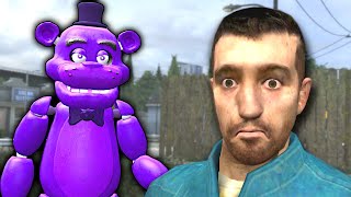 PURPLE FREDDY IS AFTER ME!  Garry's Mod Gameplay