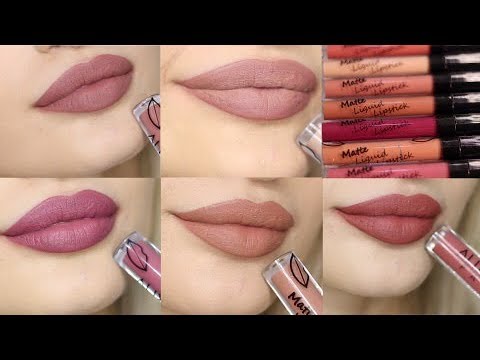 ტუჩსაცხების კოლექცია / Matt Lipstick Collection