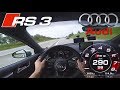 Cruising on Autobahn with Audi RS3 Sedan ✔