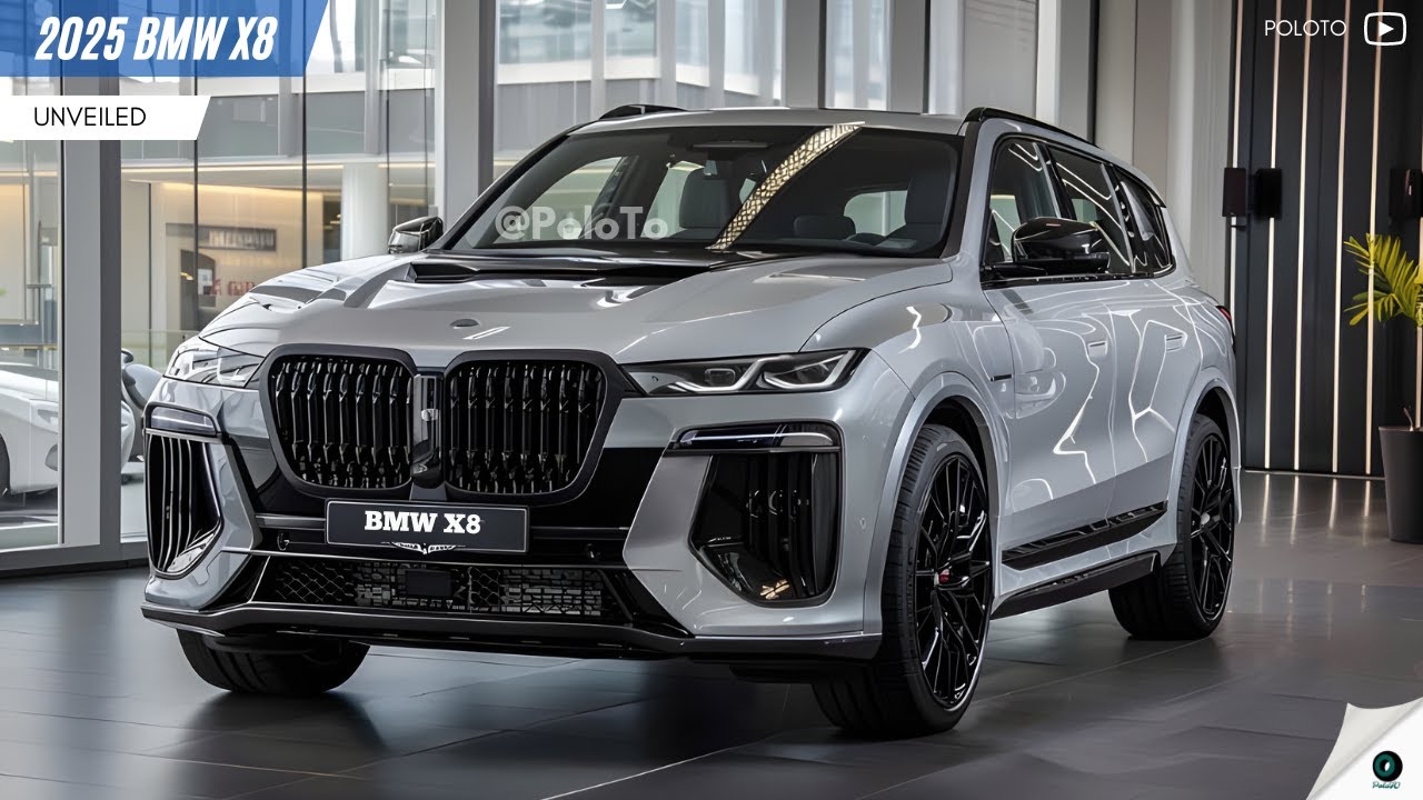 2025 BMW X8 Unveiled The most attractive fullsize premium SUV? YouTube