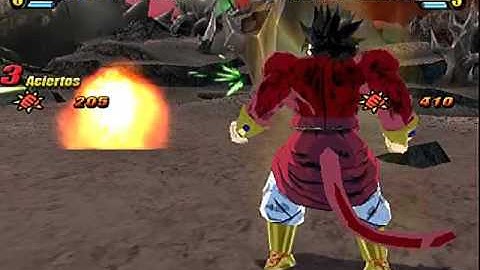 DBZ BT3 Version Latino SS4 Broly vs Golden Freiza