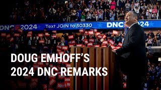Second Gentleman Doug Emhoff Full 2024 Democratic National Convention Speech