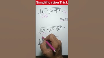 Simplification Hack# trending shorts # Math tricks # Viral # Shorts feed #