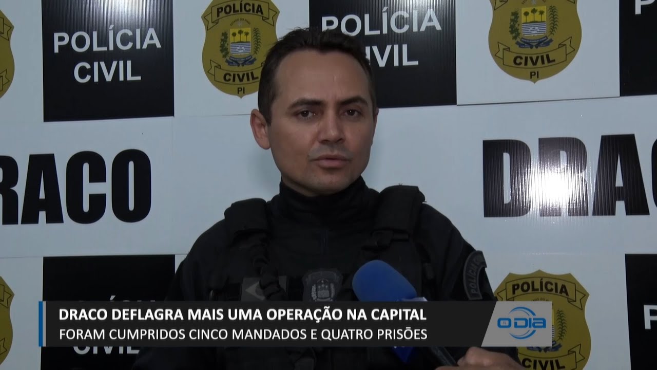 DRACO deflagra mais uma operação em Teresina e cumpre mandados de prisões 27 07 2023