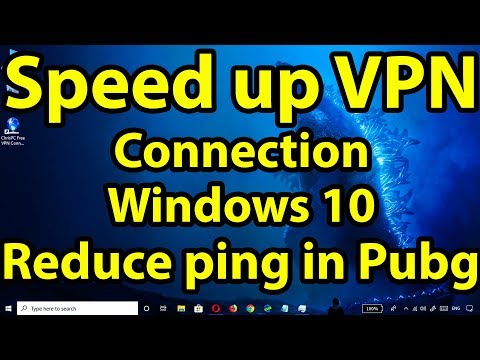 Stop VPN connection from slowing down internet on Windows 10 || Speed up your VPN Connection