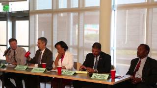 Sundiata and Kermit spar during mayoral debate