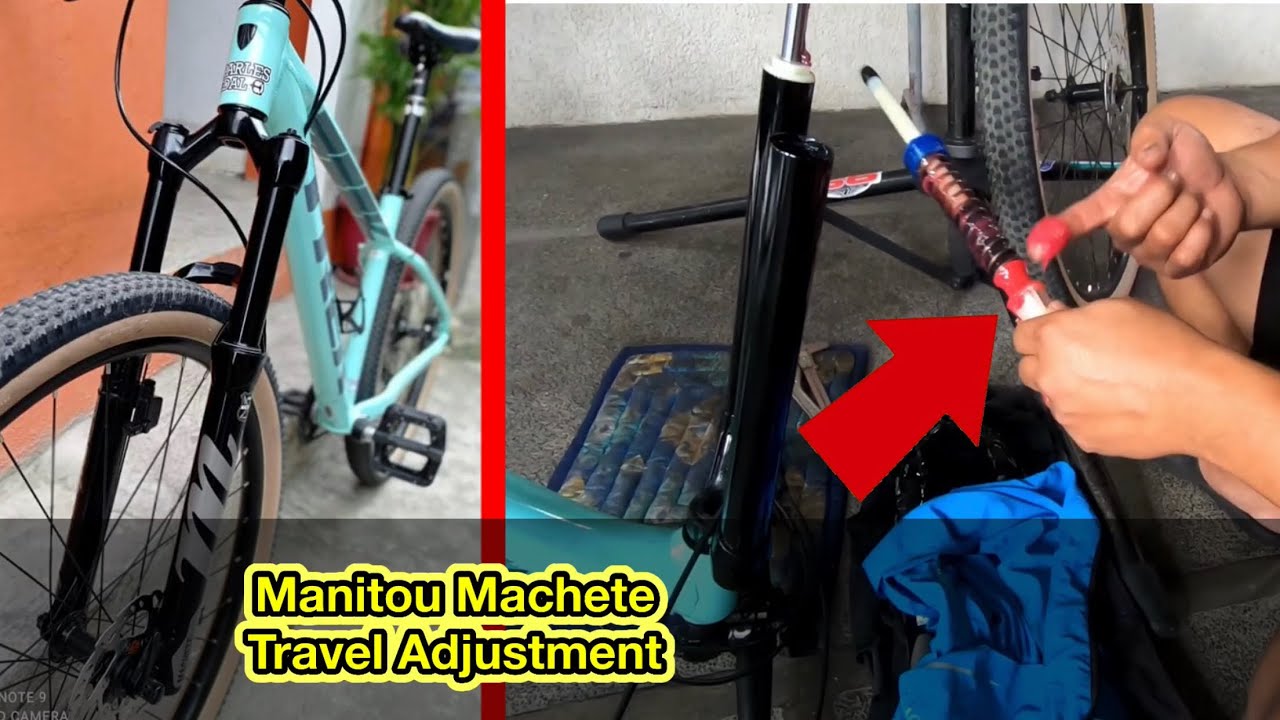 manitou fork travel adjustment