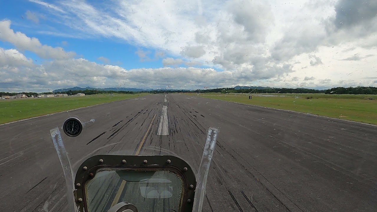 B17 Takeoff from Bombardier Seat
