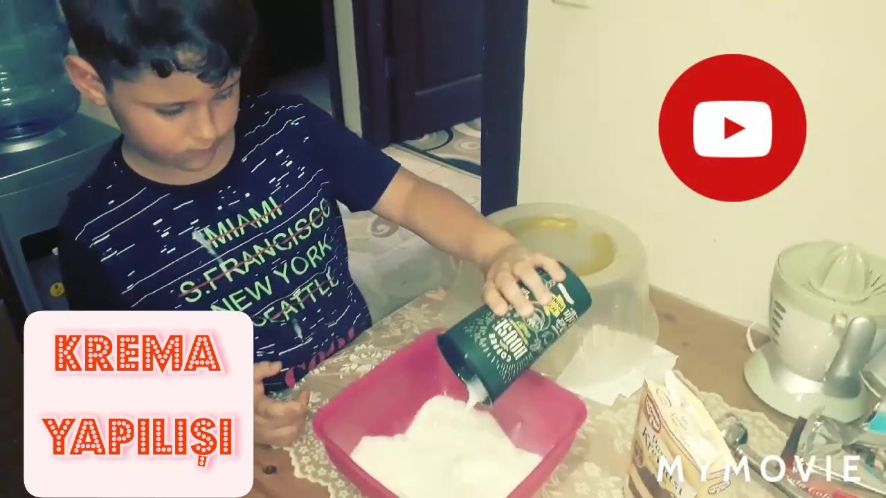 Yaş pasta yaptik YouTube