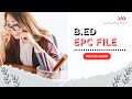 B.ed EPC file📒 #projectfilemakingideas #diy #assignment