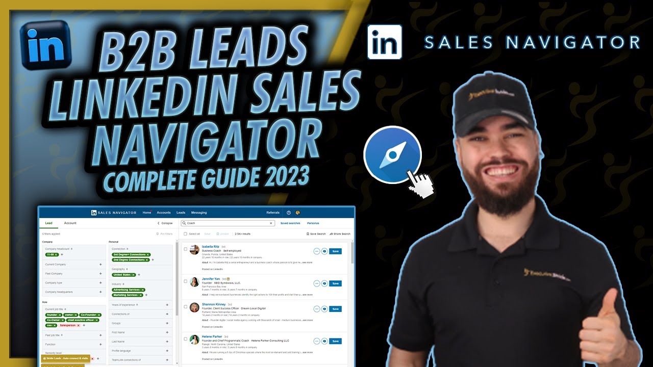 How To Create Hyper-Targeted B2B Prospecting Lists With LinkedIn Sales ...