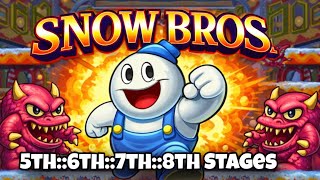 Snow Bros Nick & Tom || Every Best App Developed In 1990 || Best App For Time  screenshot 1