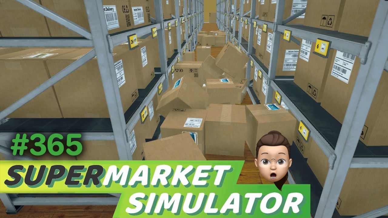 LAGER-ALARM! Kisten-Chaos 📦 Supermarket Simulator #365