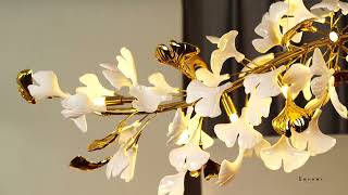 Gingko Chandelier