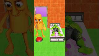 #hulk #vs #red #button #challenge 😁 #shortsfeed #funnyvideo #gta5 #hulk #cartoon