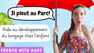 At the Park | French With Audy | Educational Video For Kids | Learn French Vocabulary For Kids