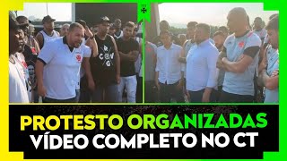 BOMBA: VIDEO COMPLETO DO PROTESTO DAS TORCIDAS ORGANIZADAS NO CT!