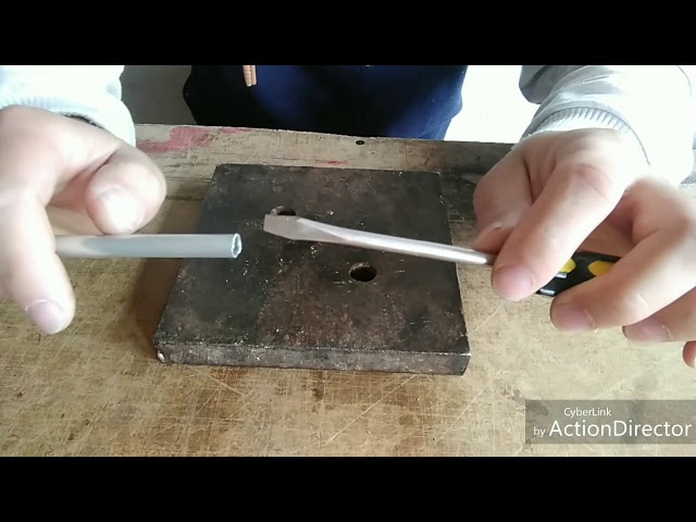 HOW TO MAKE A SHOE SEWING NEEDLE 