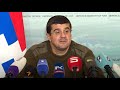 LIVE | The President of Artsakh Arayik Harutyunyan