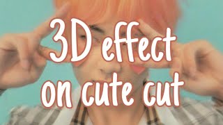 3D effect on Cute Cut