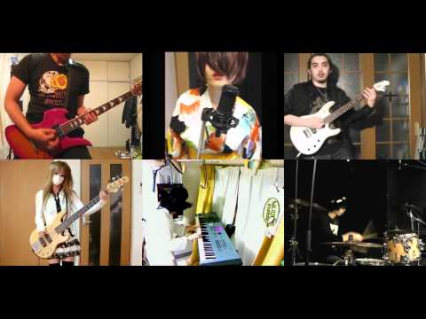 [HD]Sengoku Otome ~Momoiro Paradox~ OP [kagerou] Band cover