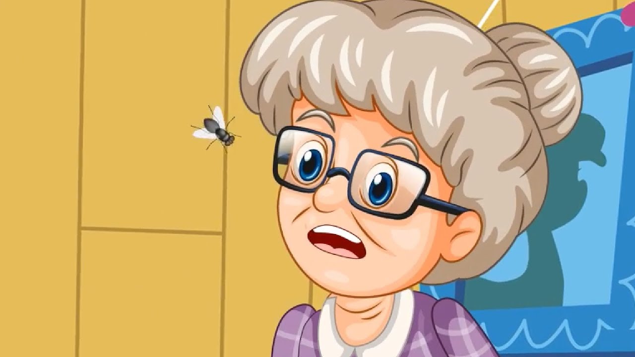 There Was An Old Lady Who Swallowed A Fly Song Kids Learning Videos Youtube