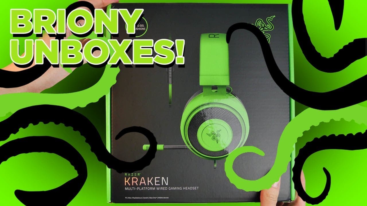 Razer Unboxing  Razer Kraken X 