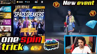 Spacespeakers royale // new event free fire //8lex gaming.😝🤔