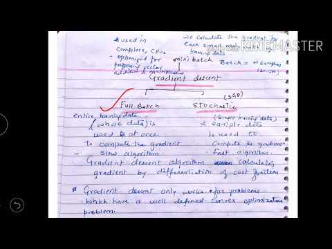 Types of gradient descent - lecture 33/ machine learning