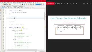 Lista circular doblemente enlazada tutorial