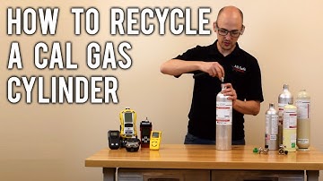 How to Recycle a Calibration Gas Cylinder