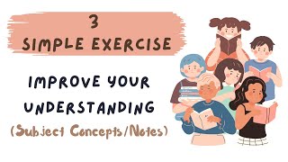 Understand  Any Concept Easily | 3 SIMPLE EXERCISE | How to Understand Any Topics Quickly?  |#shorts
