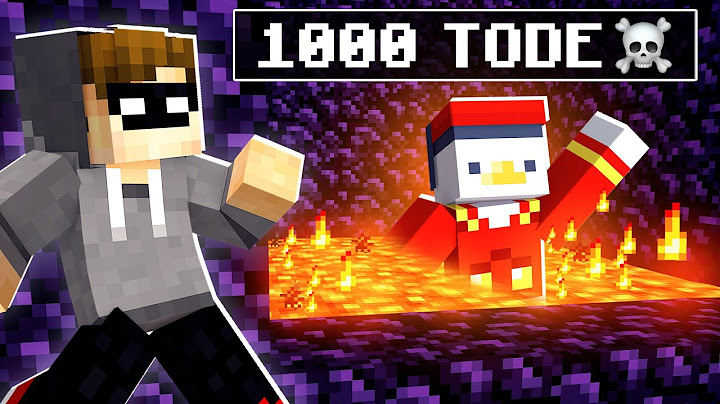 ich TÖTE ENTE 1000 MAL als RACHE in Minecraft (YouTuber Insel)