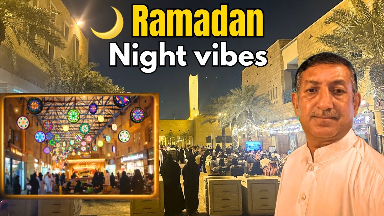 Ramadan Night Life in Riyadh 2026 | Near Deerah Mosque 🌙✨
