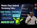 Master Versioning Policy for Android : Build Variants + Versioning Strategy | Android CICD - 15